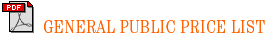 General Public Price List